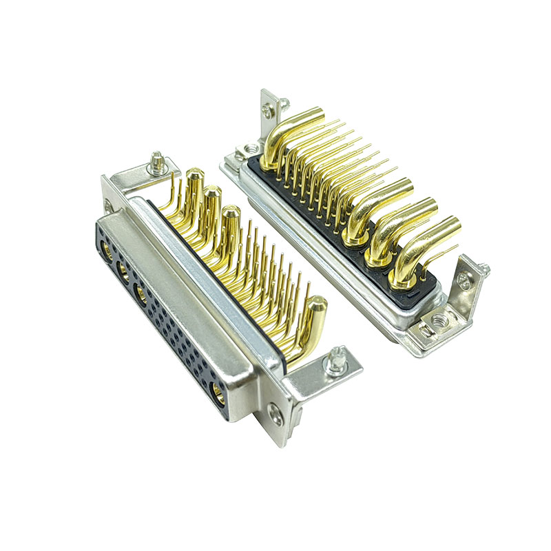 36w4 bending 90 ° d-sub connector