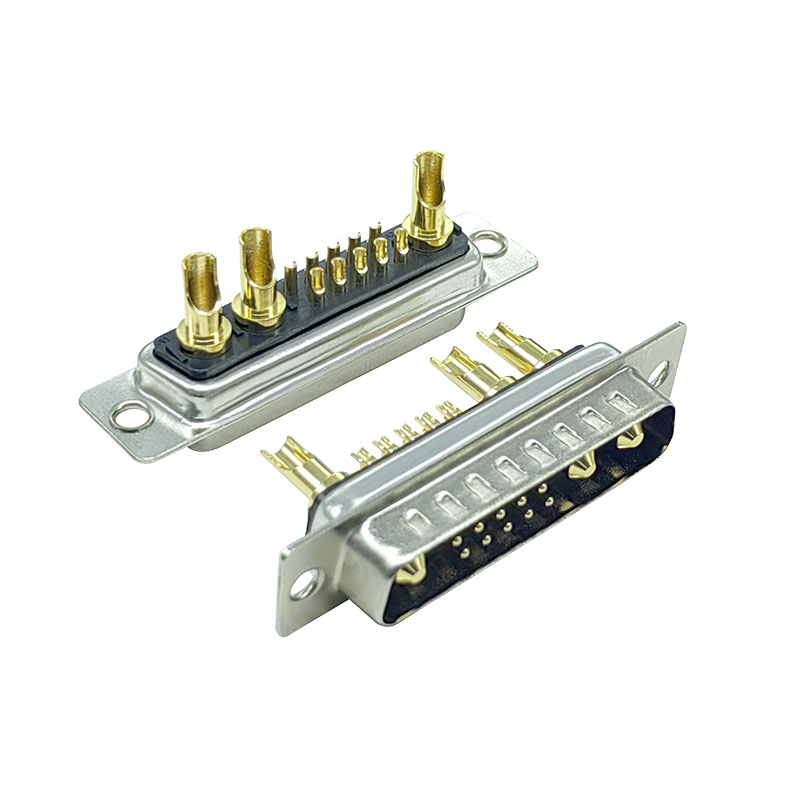 13w3 solder wire d-sub connector